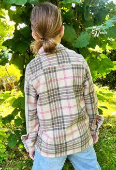 Preview: Fadenkäfer Papierschnittmuster Hemdjacke Flo Kinder